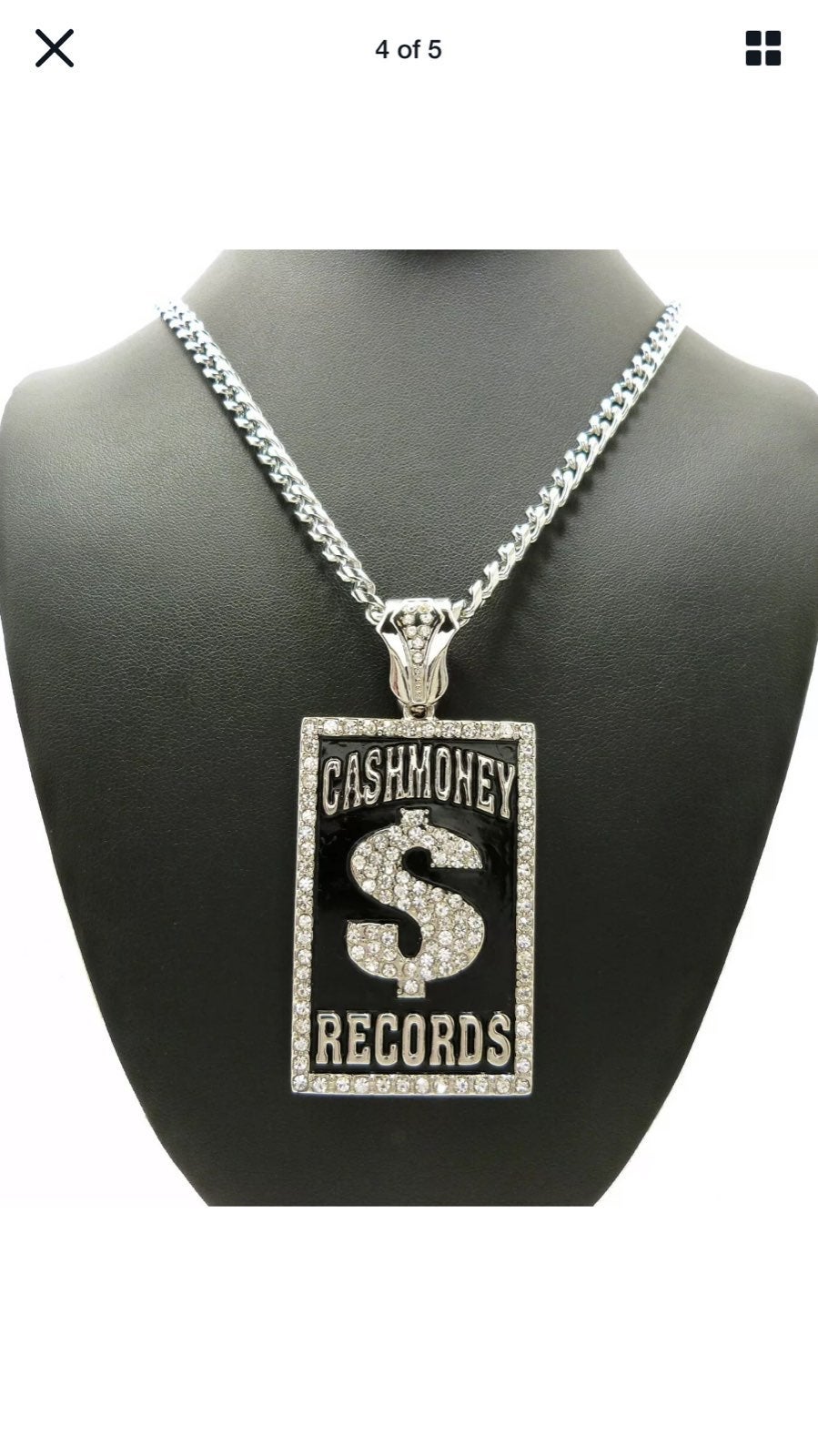 CASH MONEY RECORDS &30 STAINLESS CHAIN