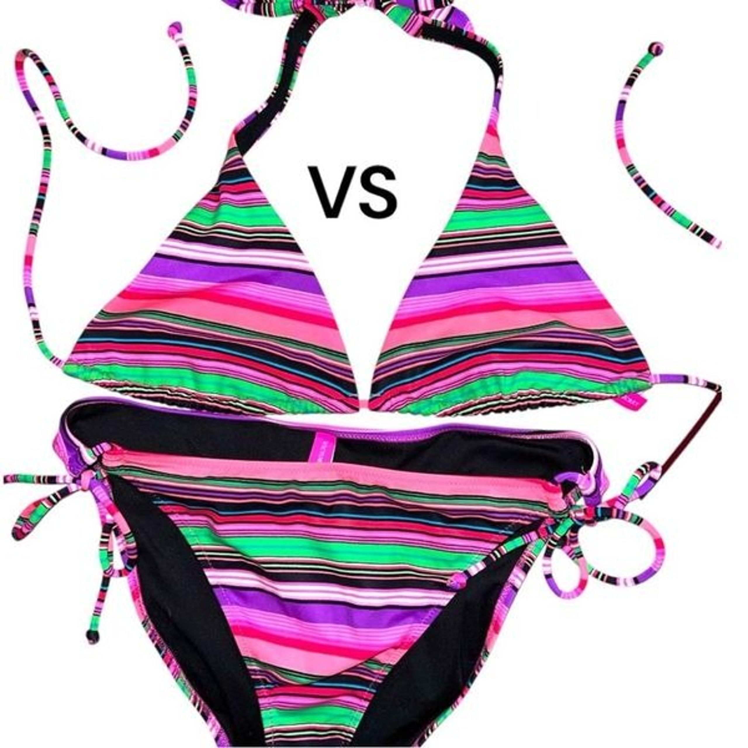 Victoria's Secret Pink and Black Bikini