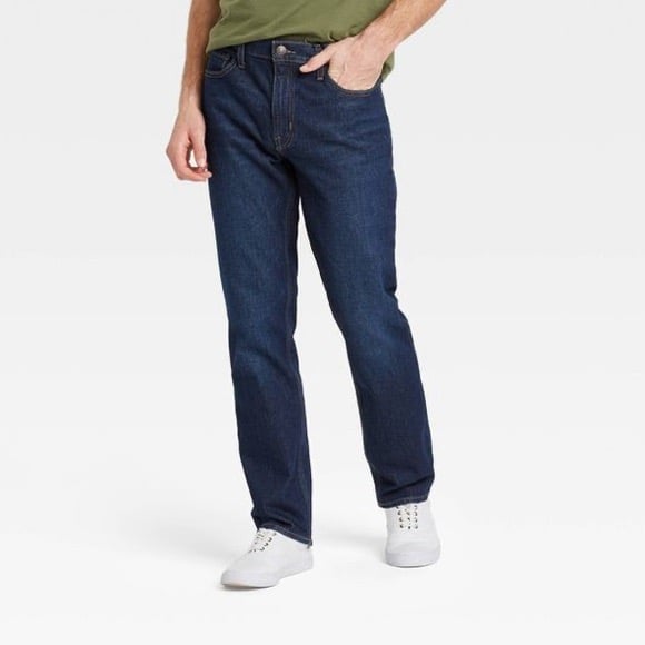 Goodfellow & Co Slim Straight Dark Wash Jeans