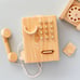 Wooden Toy Pay Phone