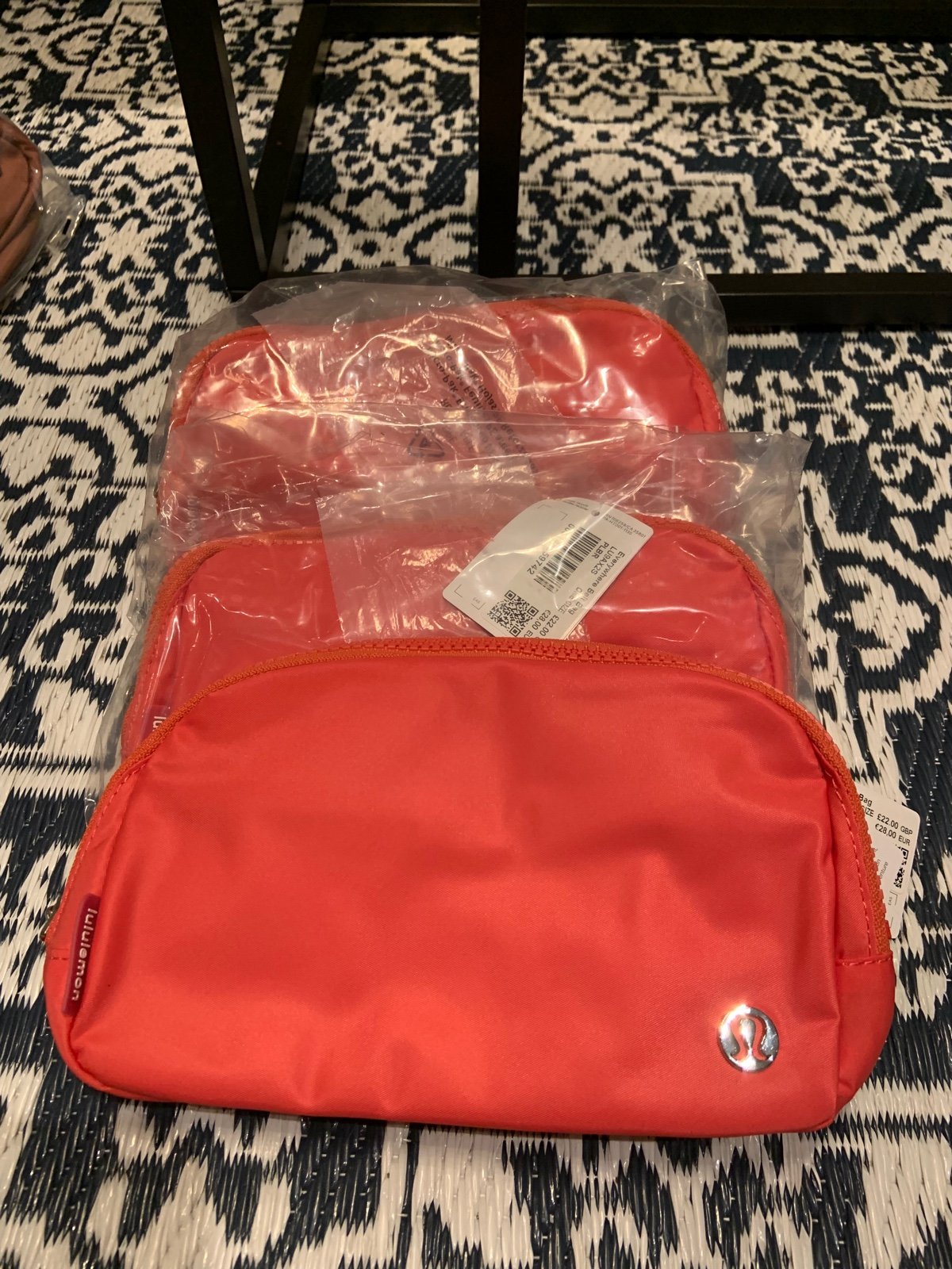 NWT Lululemon Everywhere Belt Bag (Pale Raspberry)