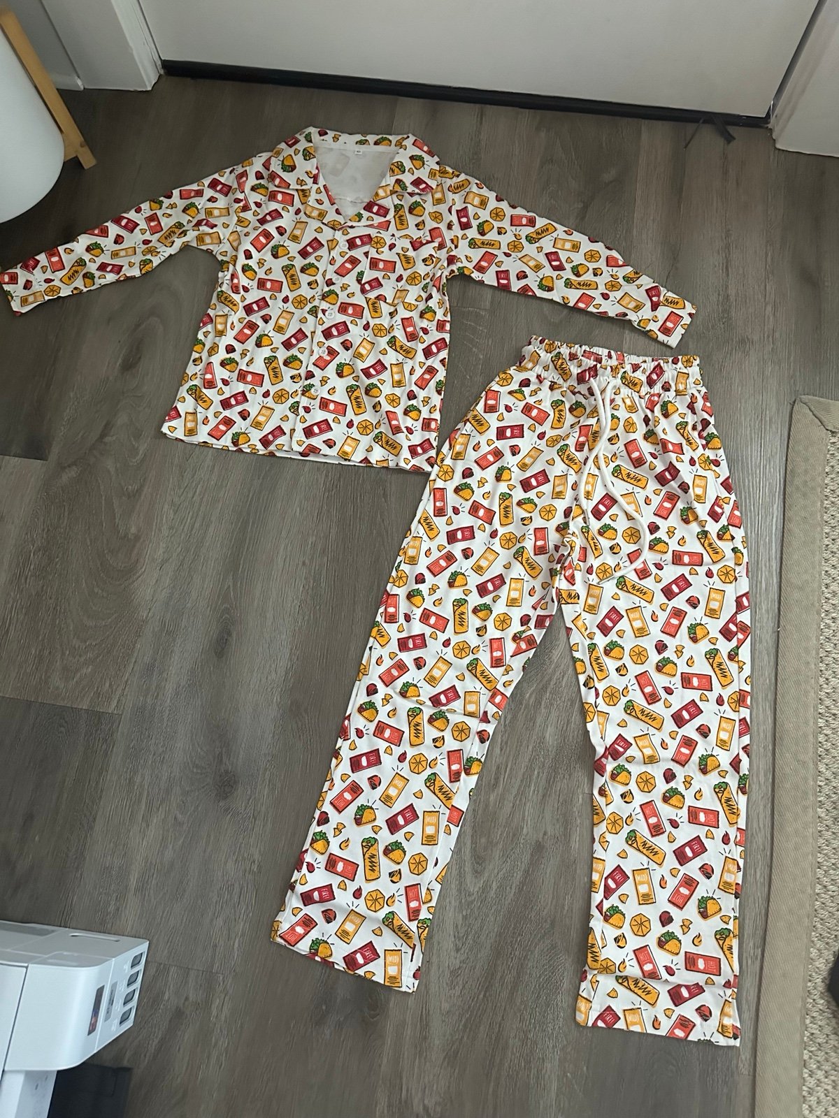 NWT Taco Bell pajama set