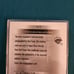 2005 Upper Deck Ultimate Collection Dan Fouts HOF on Card Auto 09/25 Nm/m