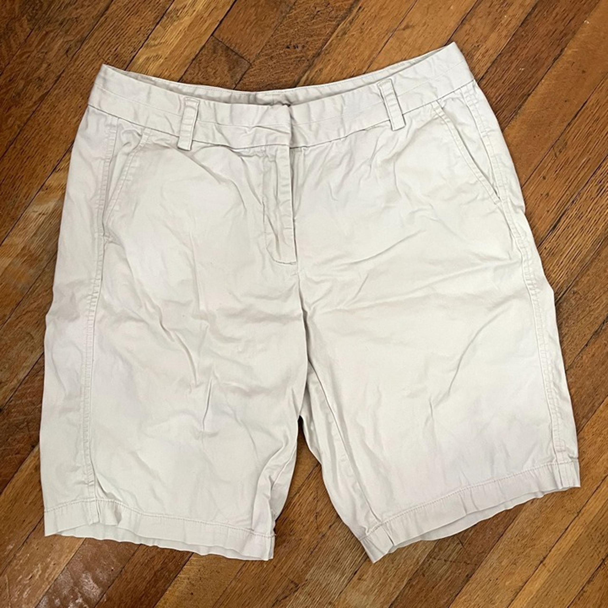 J.Jill stretch bermuda chino pants shorts comfortable casual summer lightweight