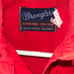 Wrangler x long tails red shirt pearl snaps 15 1/2 -34 western