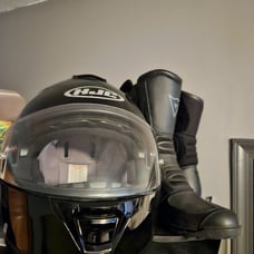 Hjc motorcycle helmet