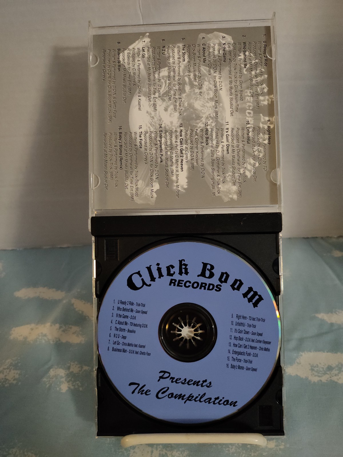 CLICK BOOM RECORDS PRESENTS THE COMPILATION-RARE-OOP-DETROIT
