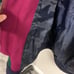 Vintage 90’s Original Herman Kay Bib-Jacket Wool Blend Coat Size 8. Color block