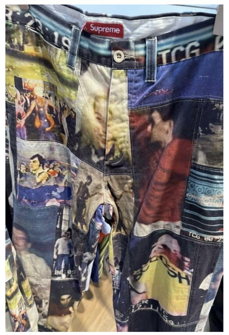 Supreme Hardcore Patchwork Loose Fit Chino Pant (FW23) - $298