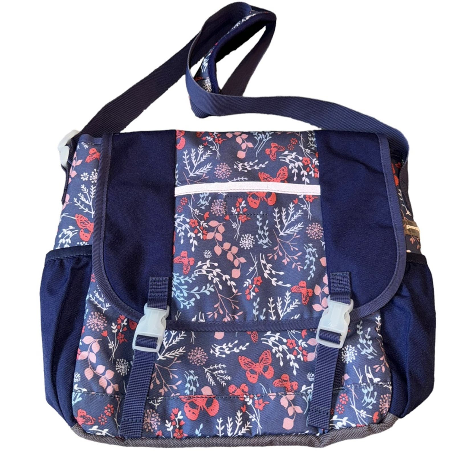 Garnet Hill Eco Crossbody Messenger Bag