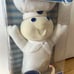 Pillsbury Doughboy 1997 Item, 45cm tall