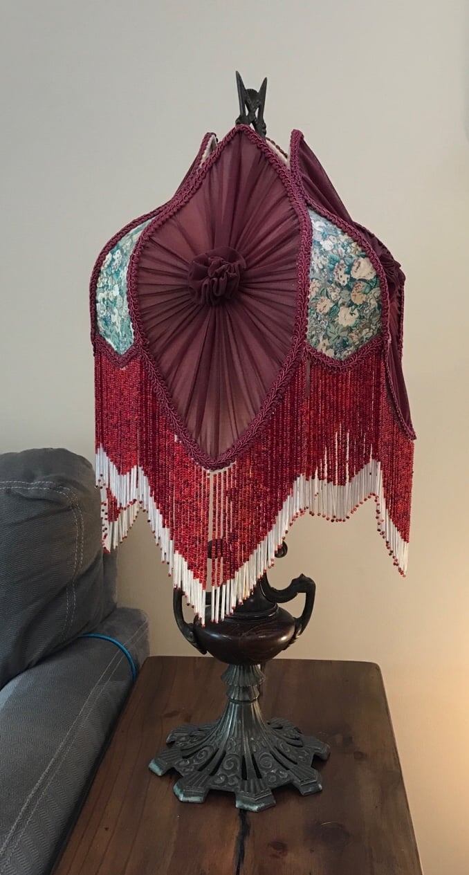 Vintage Victorian Lamp