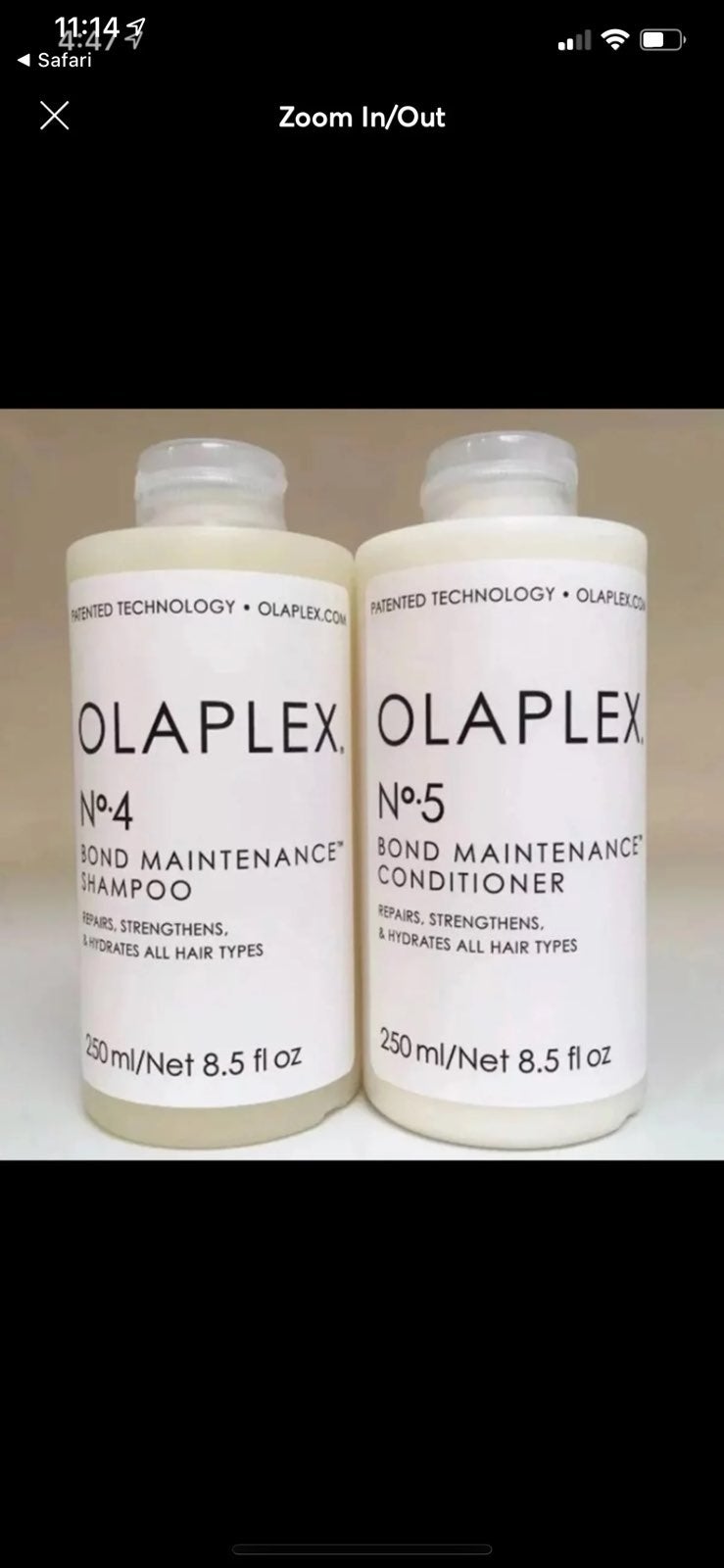 Olaplex Shampoo and Conditioner