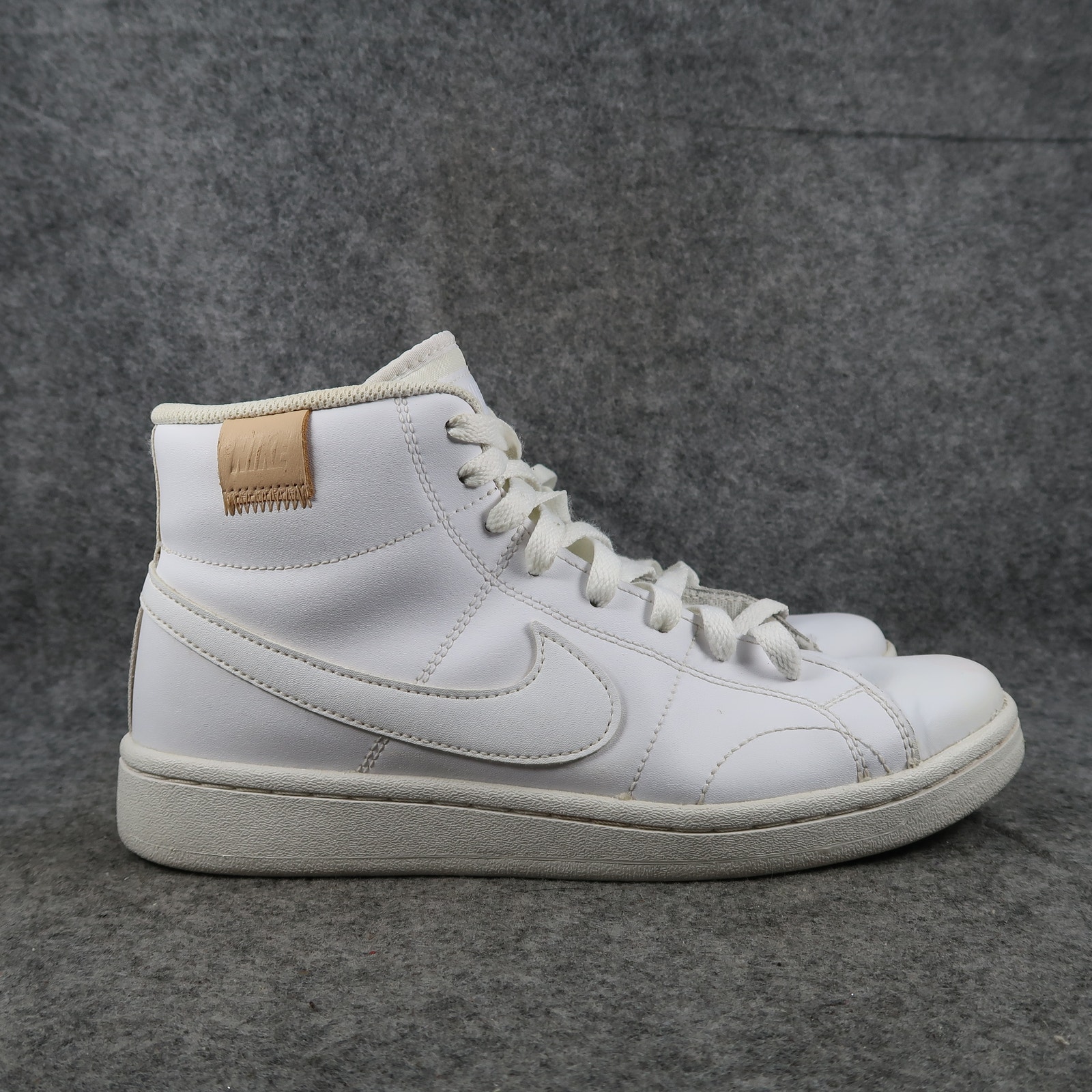 Nike Shoes Womens 8.5 Sneakers Court Royal 2 Mid Triple White Athletic Casual