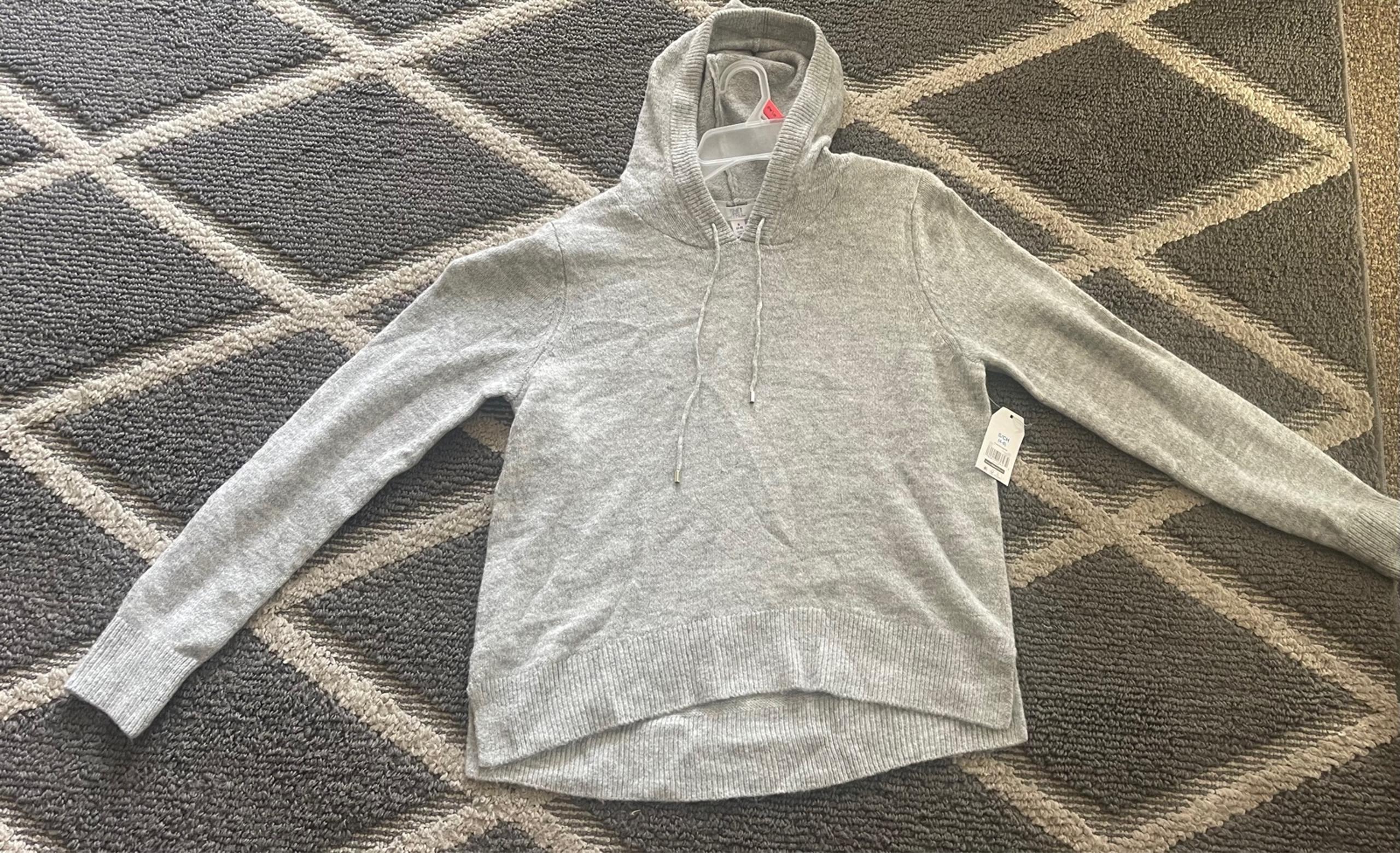 Womens Time & Tru Hooded Sweater Size Small 4-6