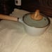 Masterclass saucepan with lid 6.5 beige