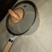 Masterclass saucepan with lid 6.5 beige