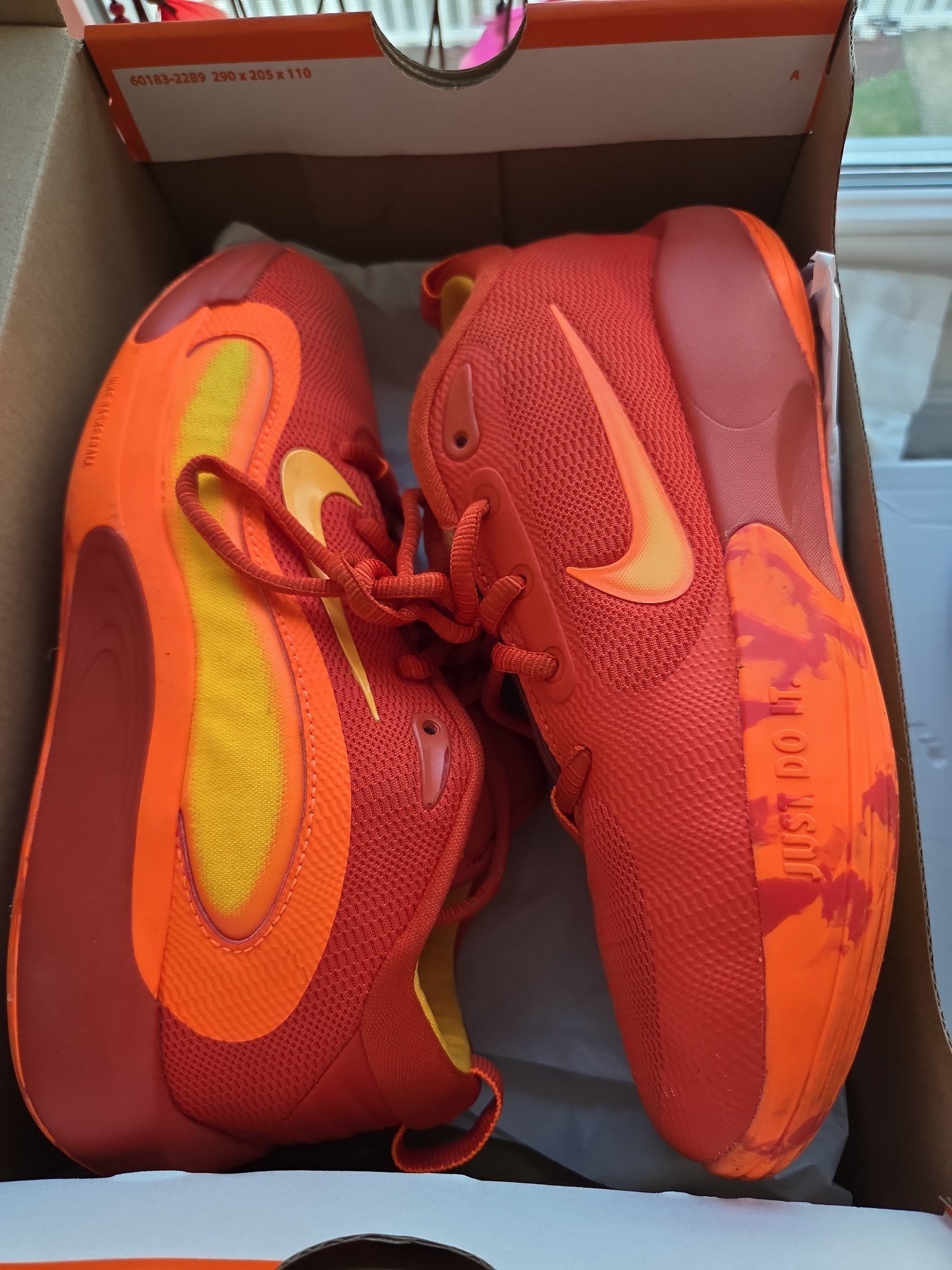 Nike Isofly Boy size 5 Orange (blue also for sell)