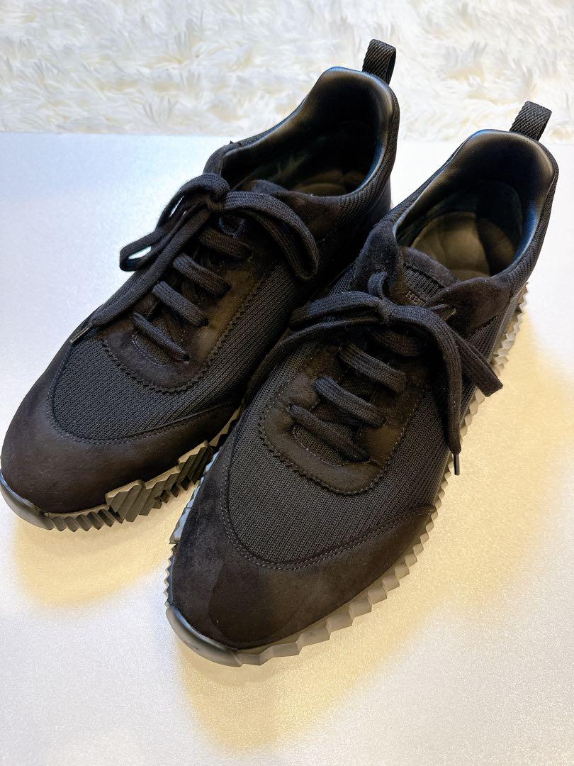 Hermes Sneakers Bouncing Basic Black Size 44