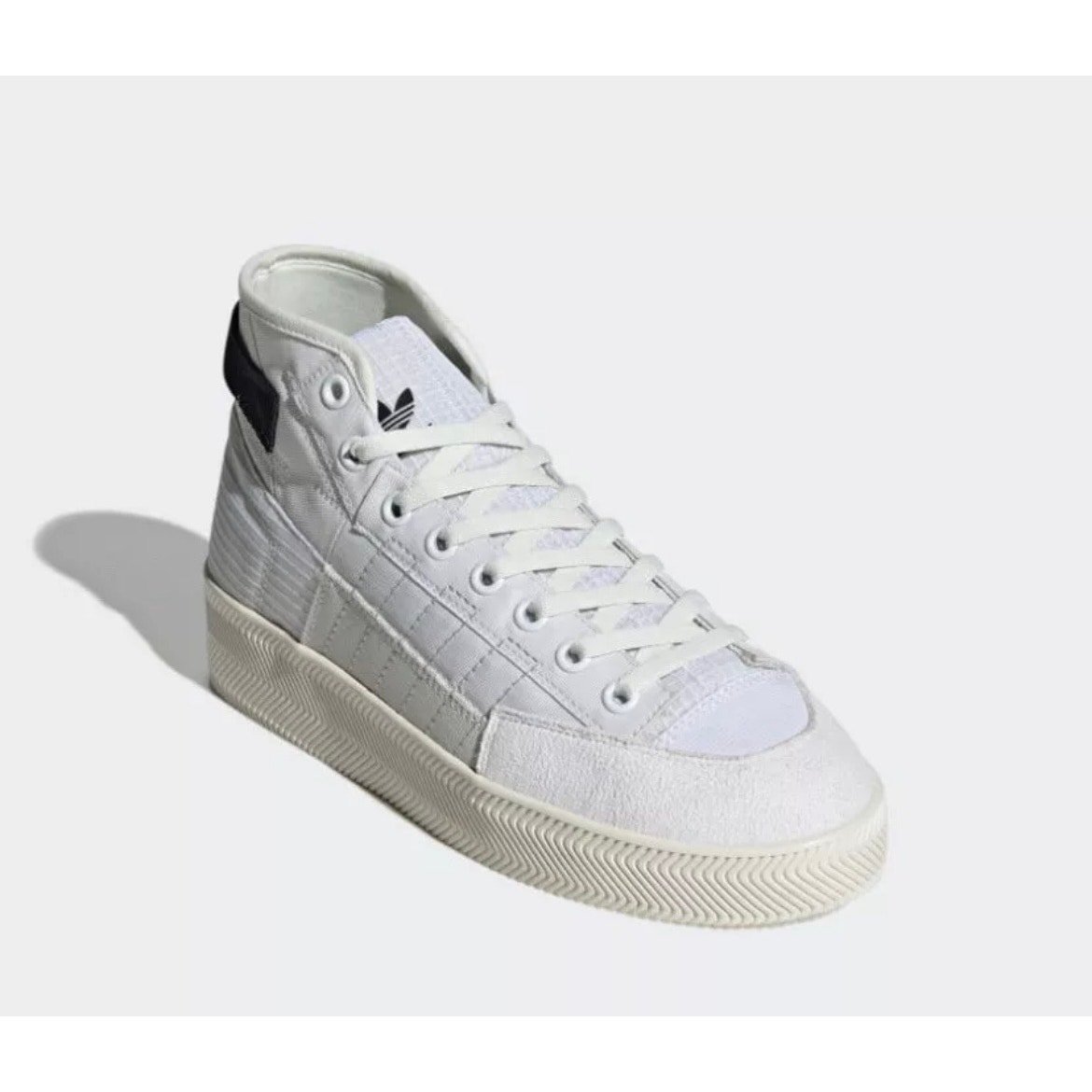 Adidas Men's Nizza High X Parley Cloud Sneakers Athletic Activewear White SZ 10