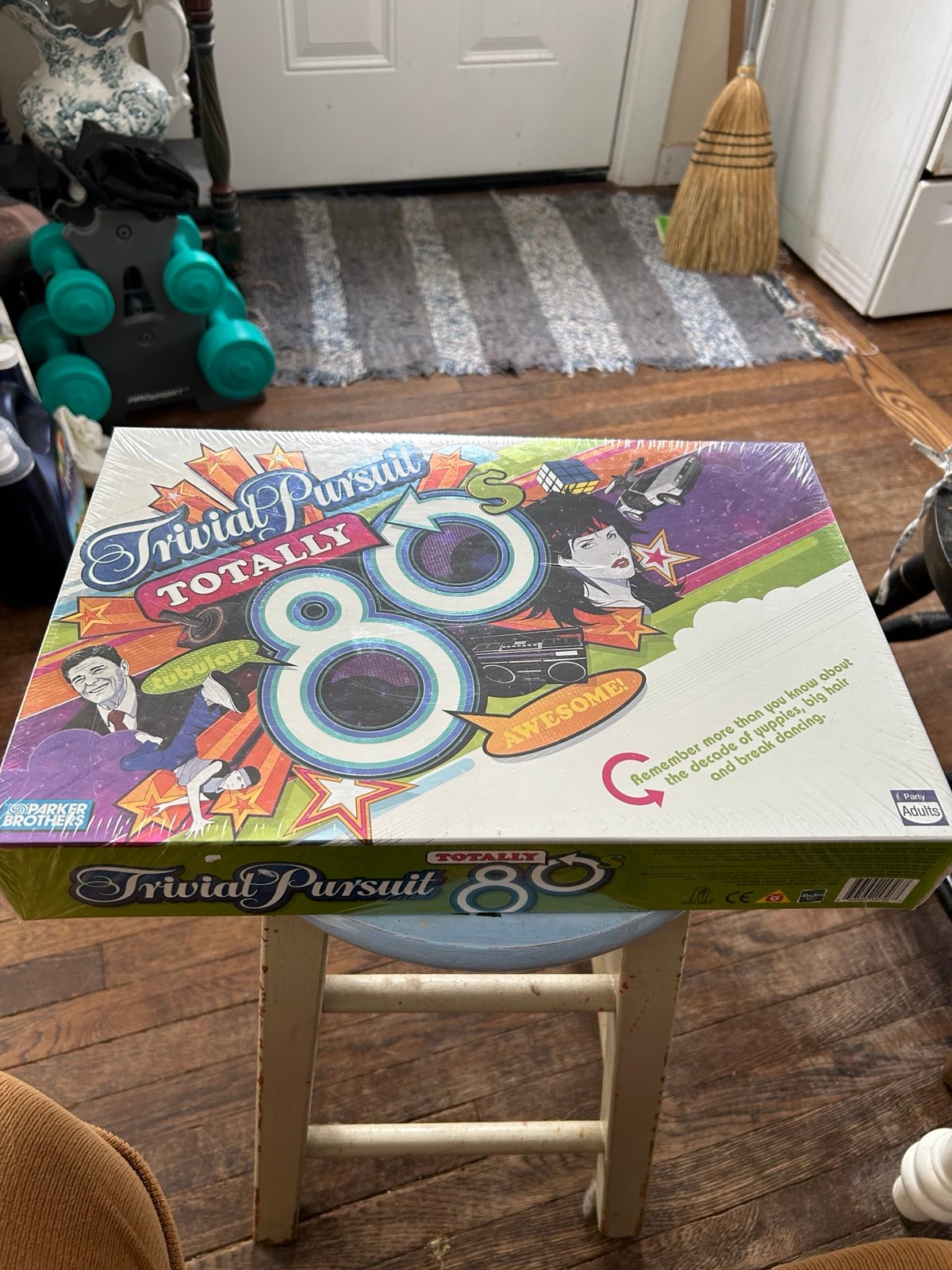 Trivial pursuit, totally 80s edition brand new and sealed box.