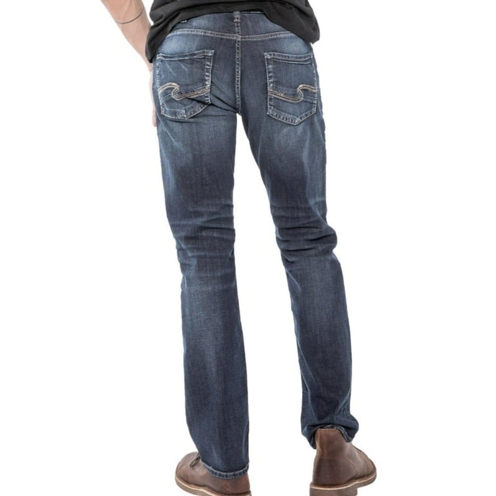 Silver Jeans Co. Men's Zac Slim Fit Straight Leg Jeans W33xL32