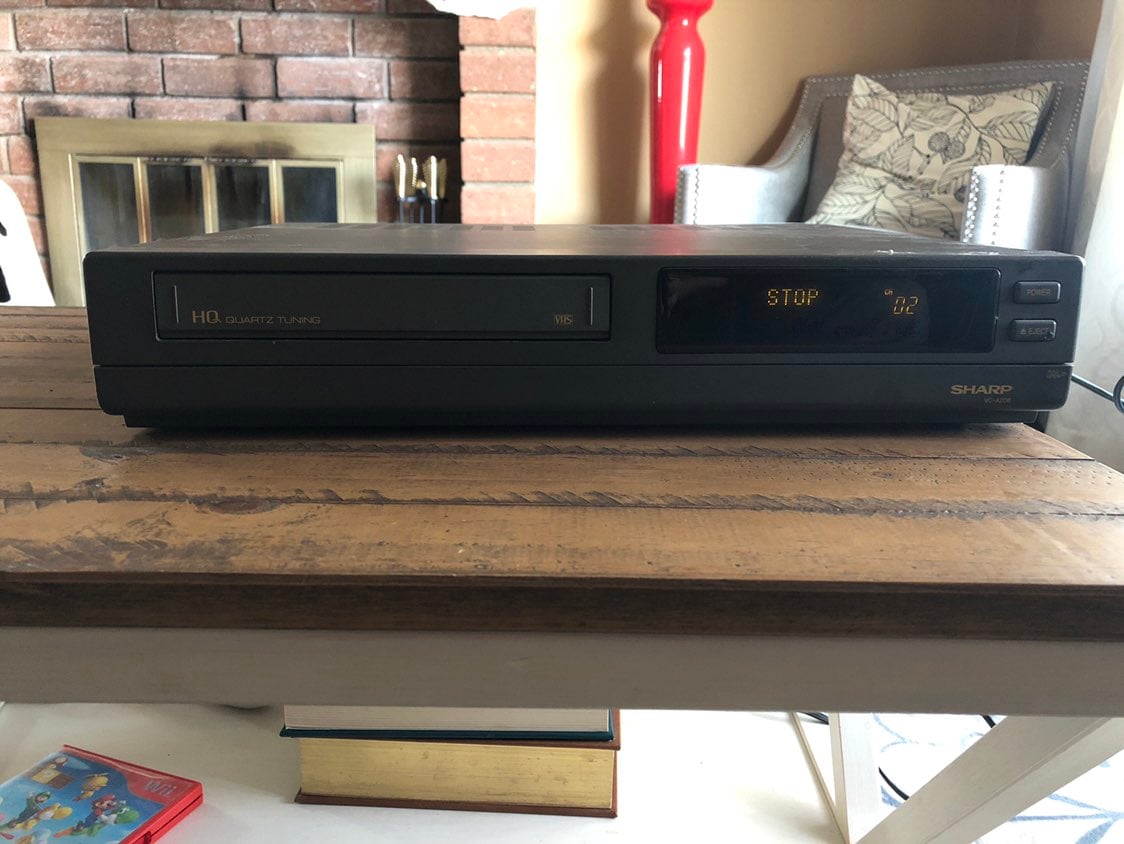 Sharp VCR VC A206 no remote