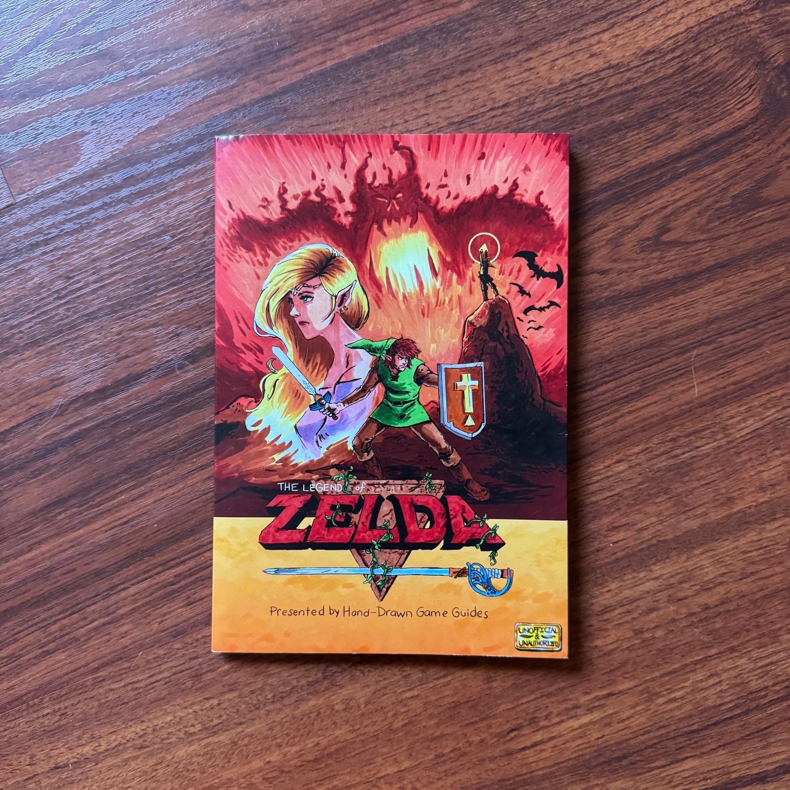 Hand Drawn Game Guides - The Legend of Zelda