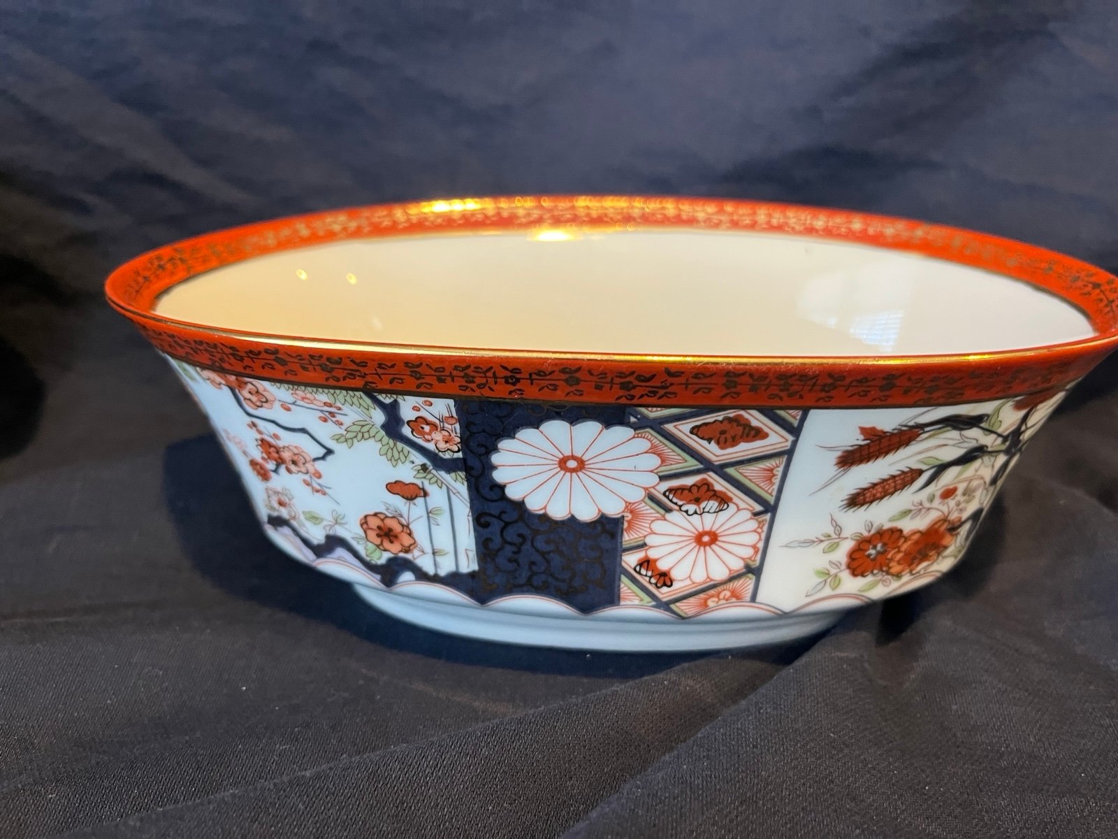 Floral Japan Imari Bowl