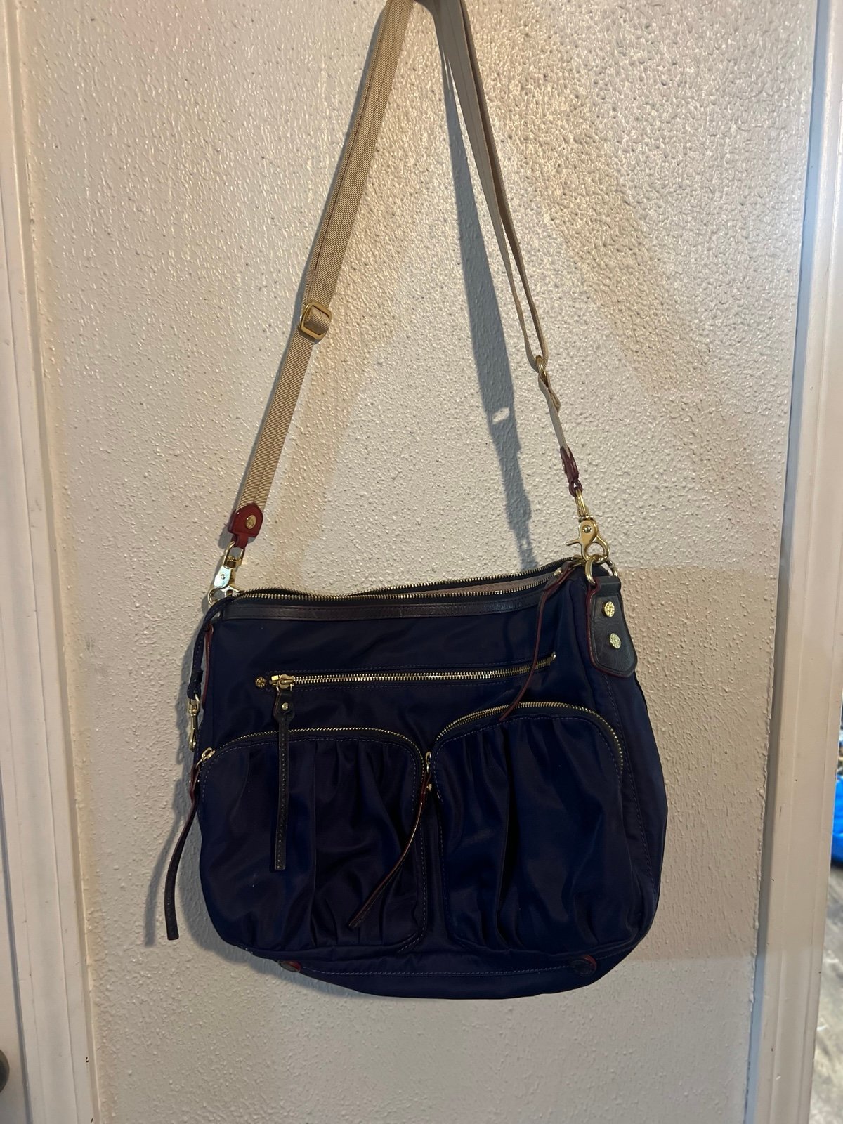 MZ WALLACE NAVY PURSE