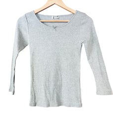 Free People Intimately Downtime Top Pajama Lounge Grey Size XS/Small