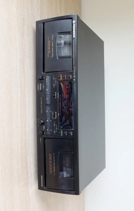 Pioneer CT-W403R Dual Cassette, Auto Reverse, Dolby B & C, HX Pro, Reconditioned