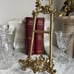 Vintage Solid Brass Victorian / Rococo Style Easel Circa 1930s