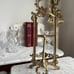 Vintage Solid Brass Victorian / Rococo Style Easel Circa 1930s