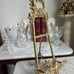 Vintage Solid Brass Victorian / Rococo Style Easel Circa 1930s