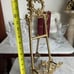 Vintage Solid Brass Victorian / Rococo Style Easel Circa 1930s