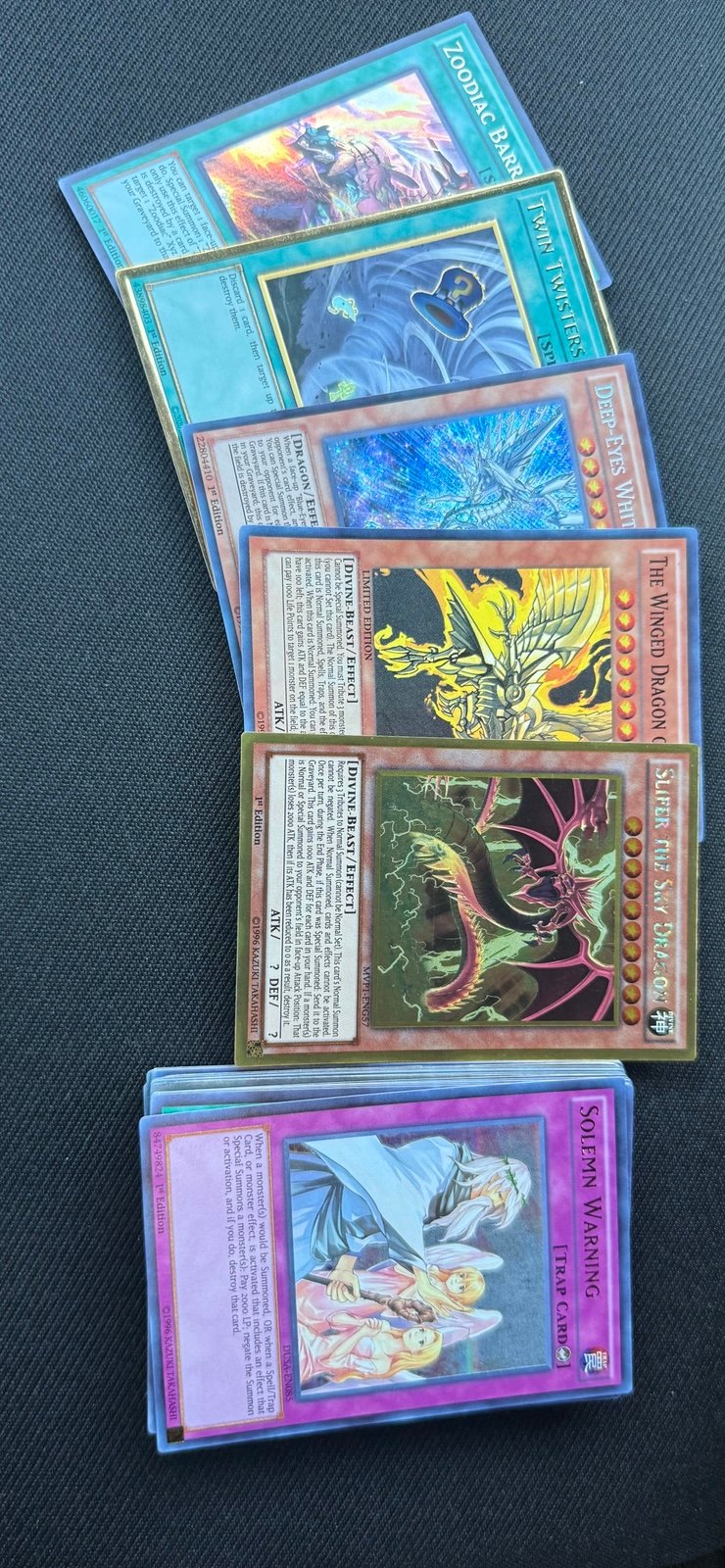 Holo Lot of Yu-Gi-Oh cards