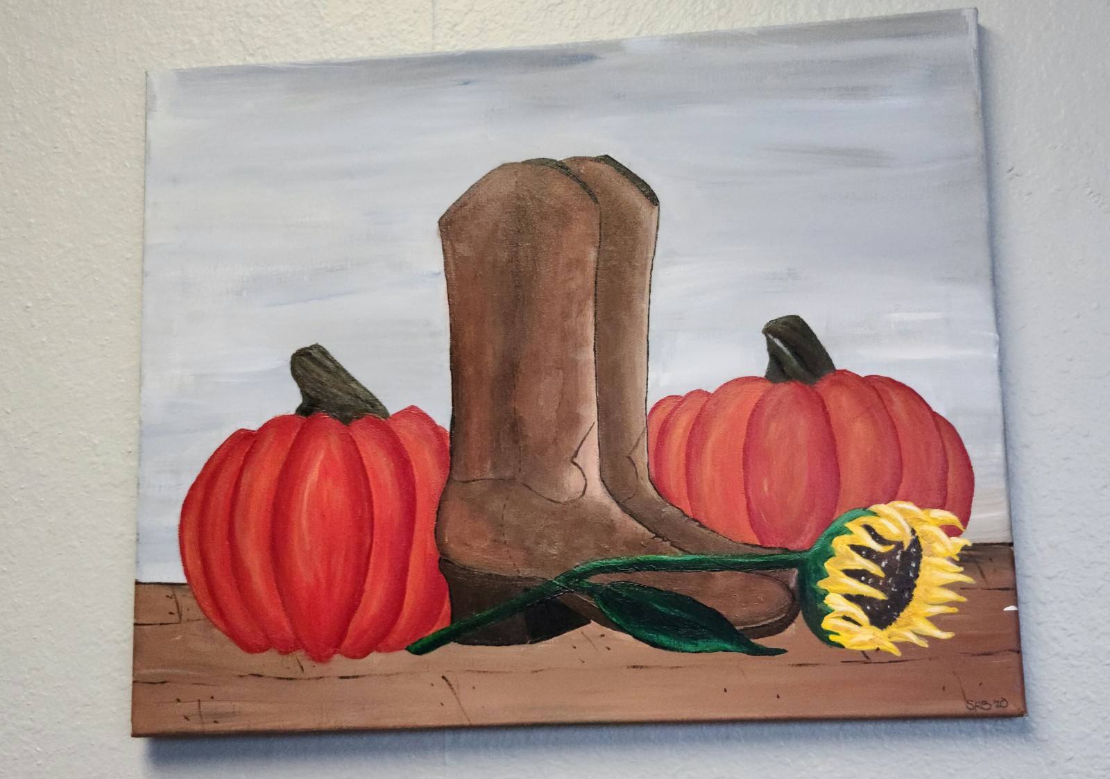 Rustic Boots painting