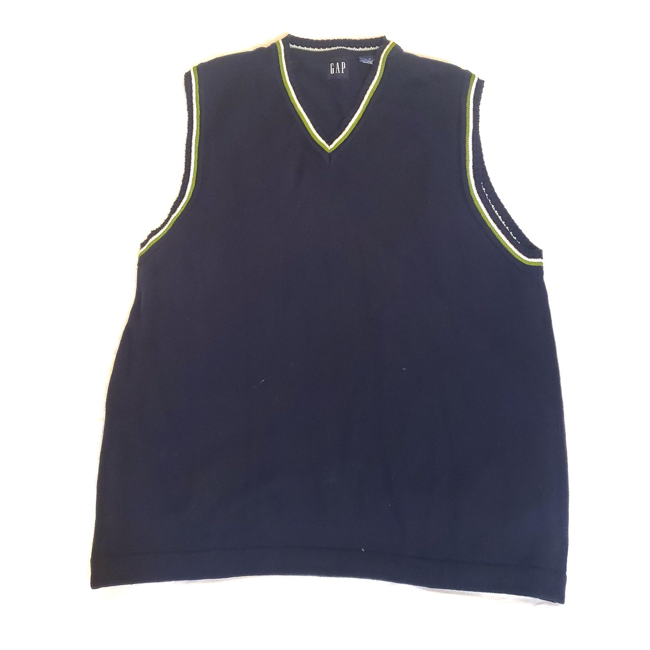 GAP Blue Cotton Vest