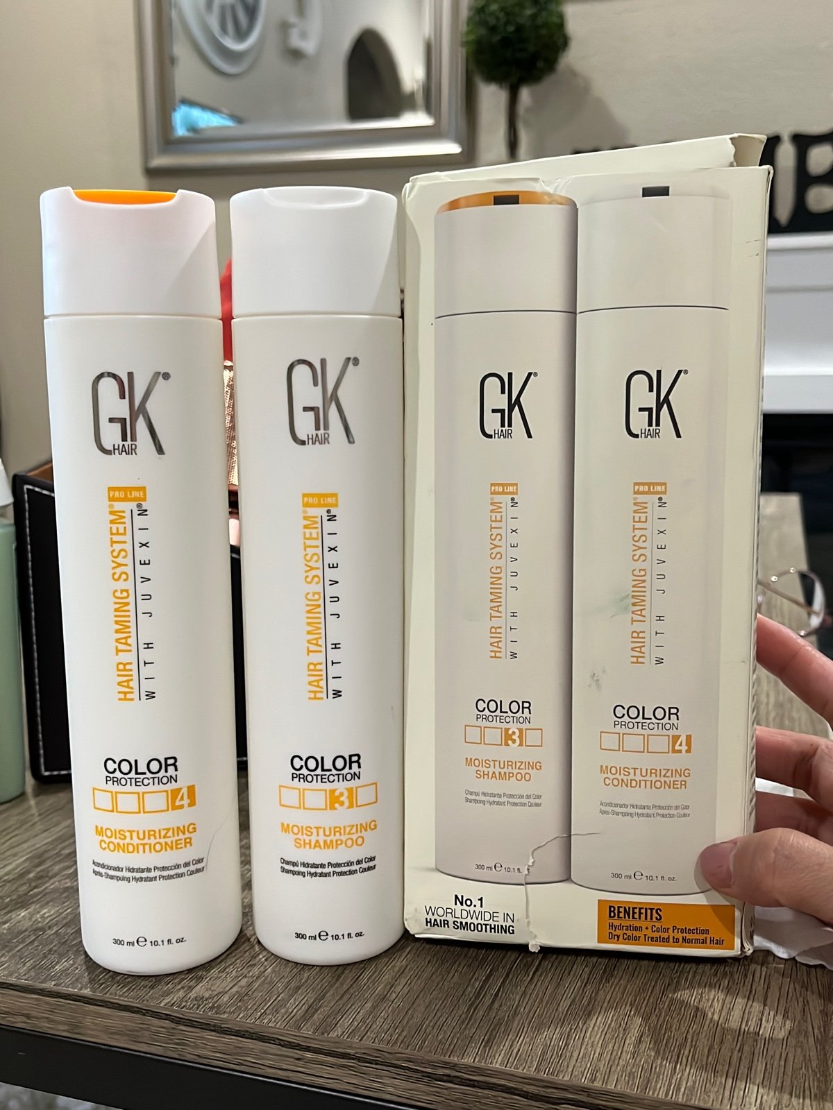 GK Hair Taming System Shampoo & Conditioner 300ML