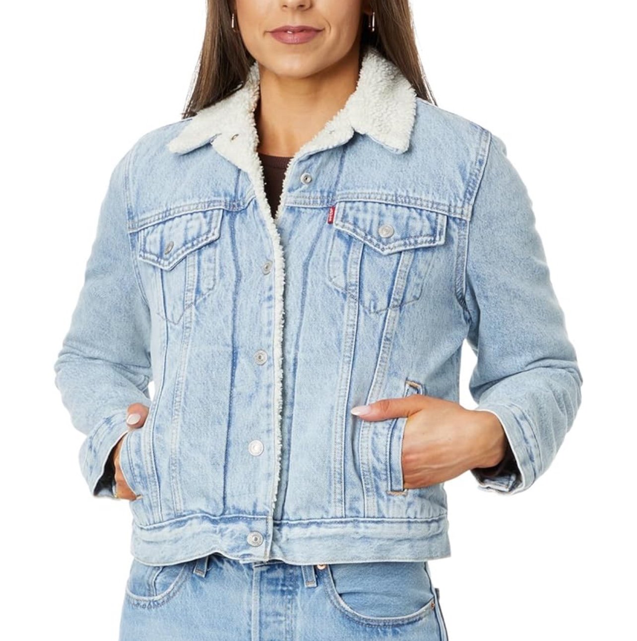 Women’s Levi’s Sherpa Trucker jacket