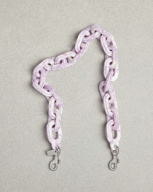 Coach Resin Short Chain Strap ck544 purple