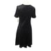 Black Vision Apparel vintage 1990s midi dress size 6 dead stock NEW