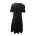 Black Vision Apparel vintage 1990s midi dress size 6 dead stock NEW