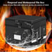Fireproof Document Box with Lock