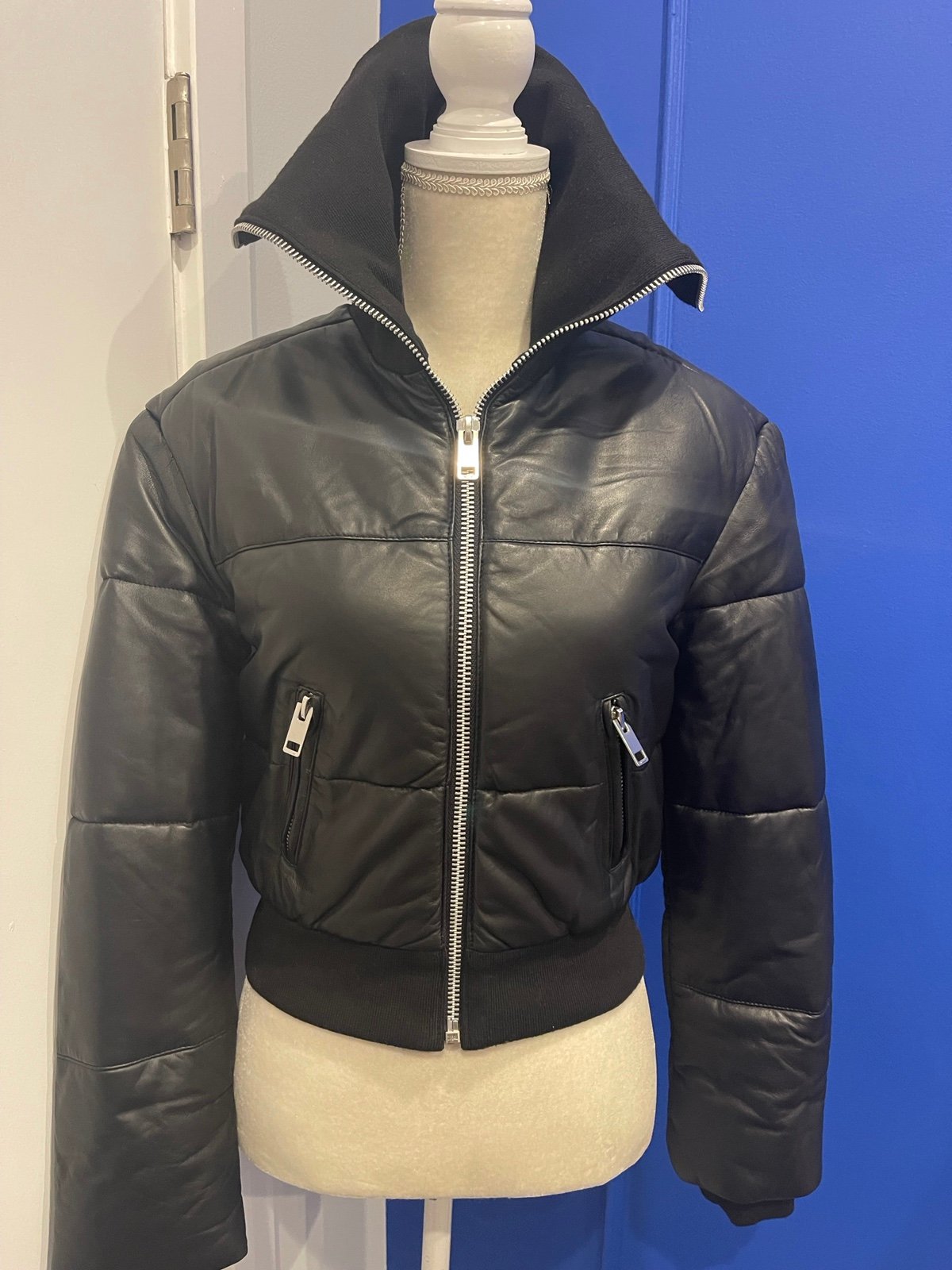 walter baker leather jacket