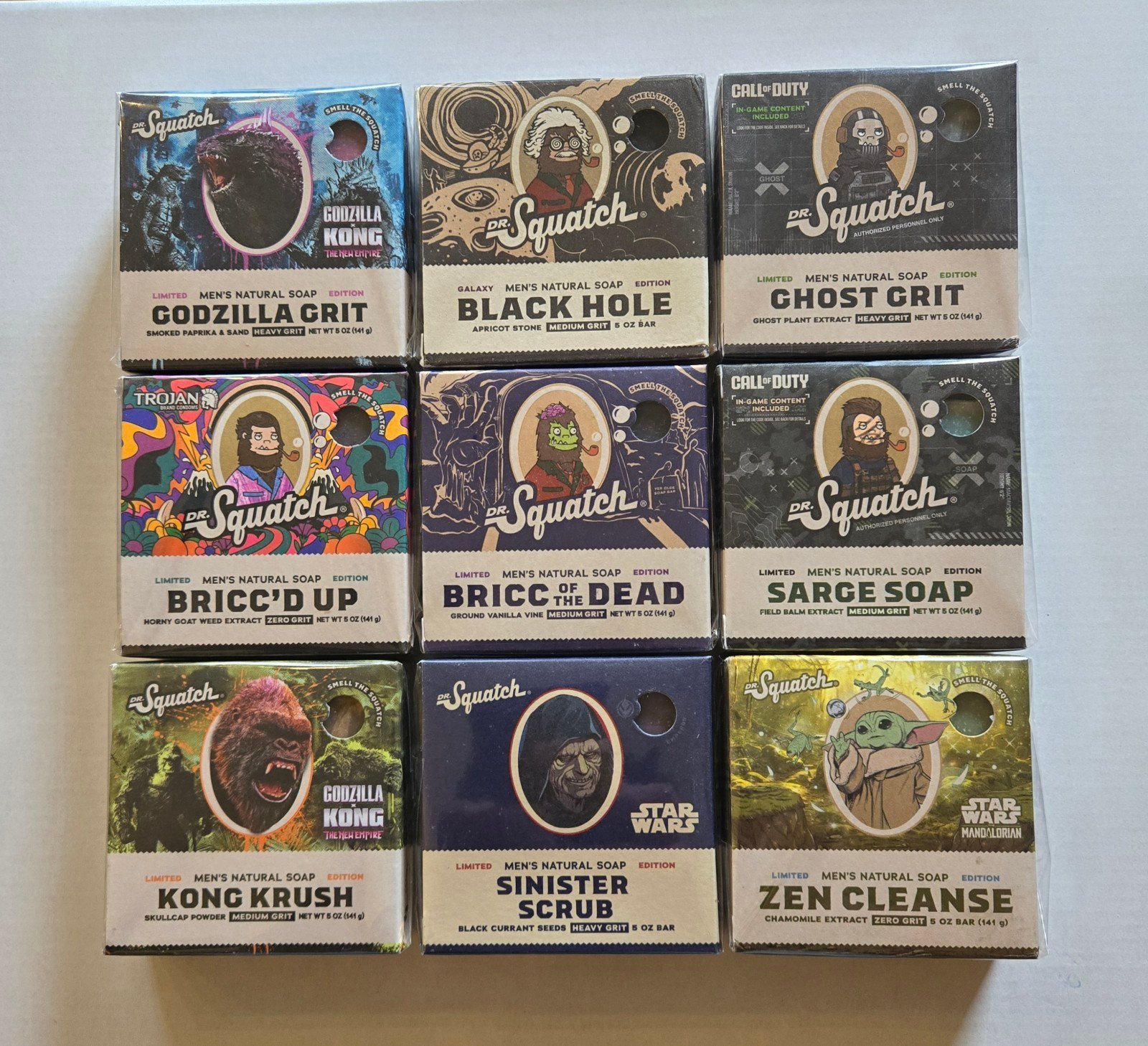 Dr Squatch Limited Edition Soap Bricc Bundle