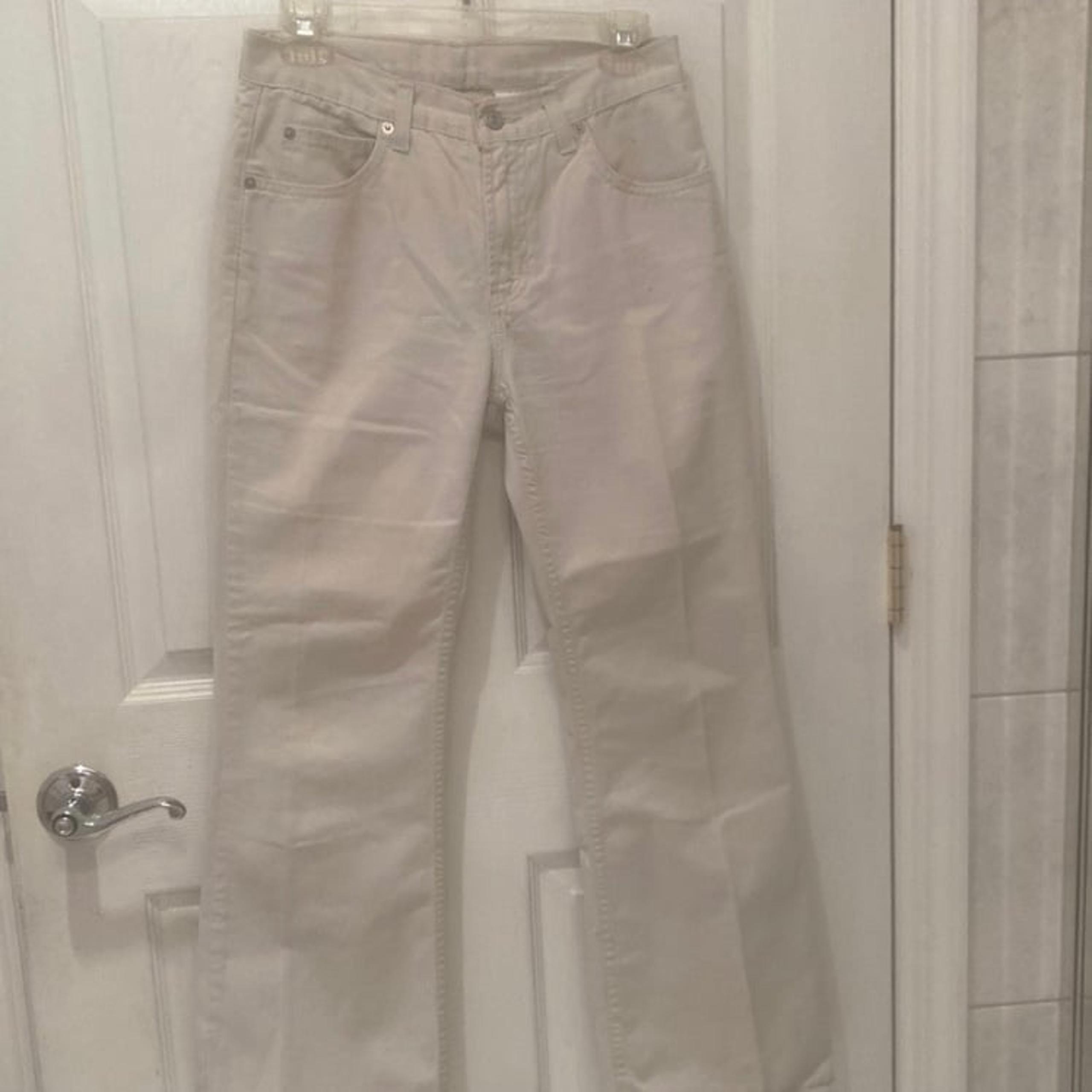 GAP Vintage 90s Y2K Beige Flare Chino Khaki Pants Size 4