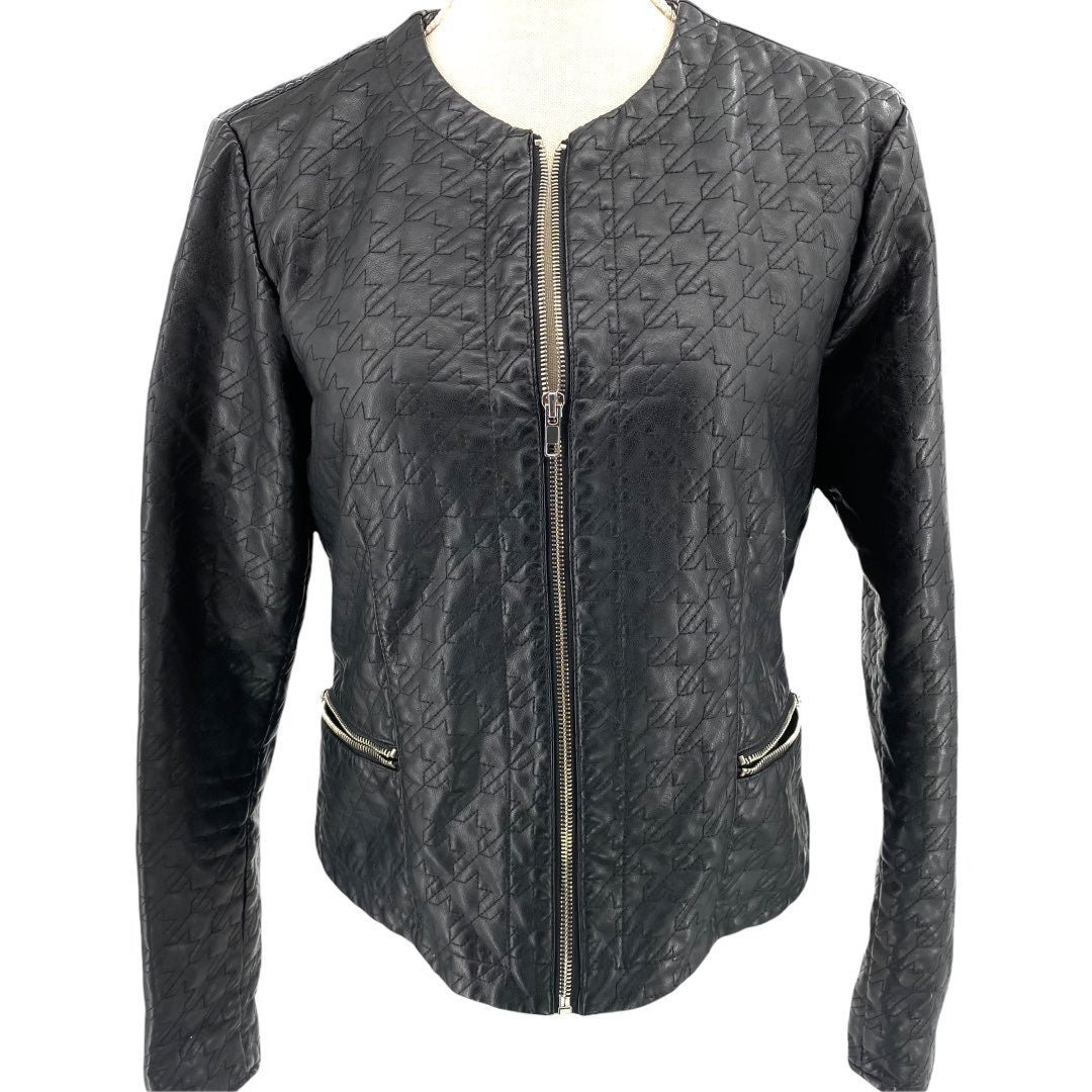 Baccini Authentic black bomber jacket