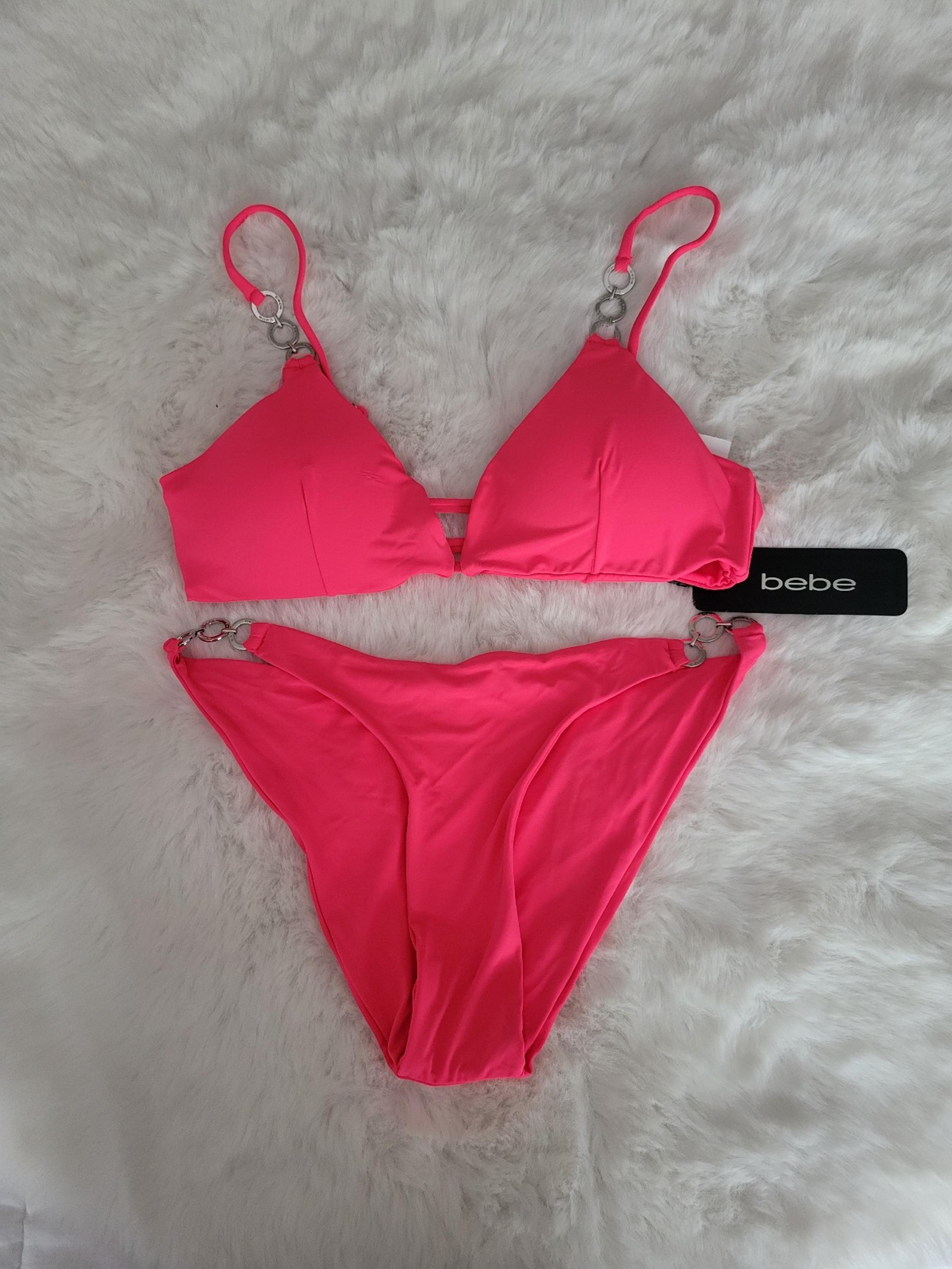 BEBE BRAND NEW BIKINI TOP AND BOTTOM SIZE M